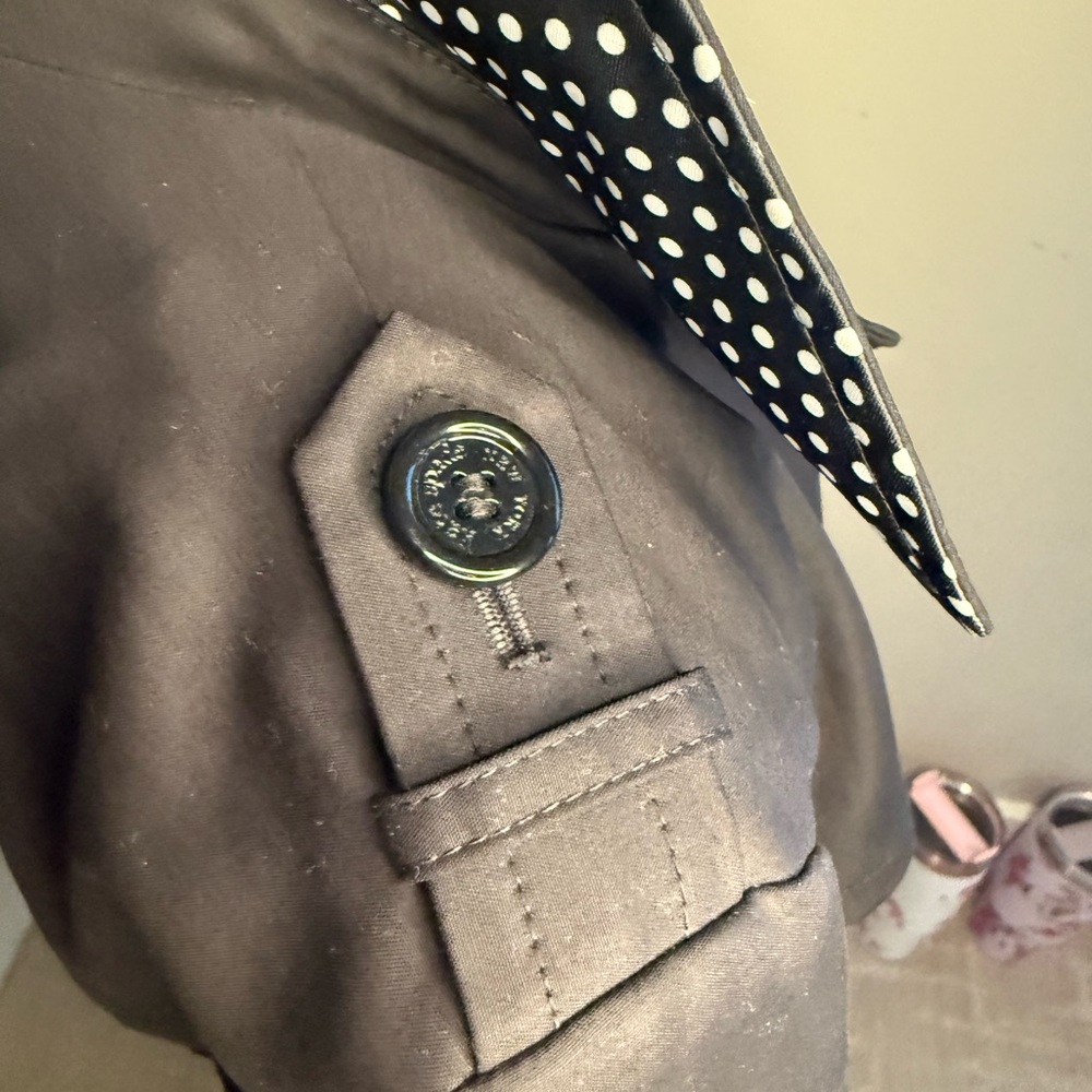 kate spade Black Trench Coat - Picture 5 of 10